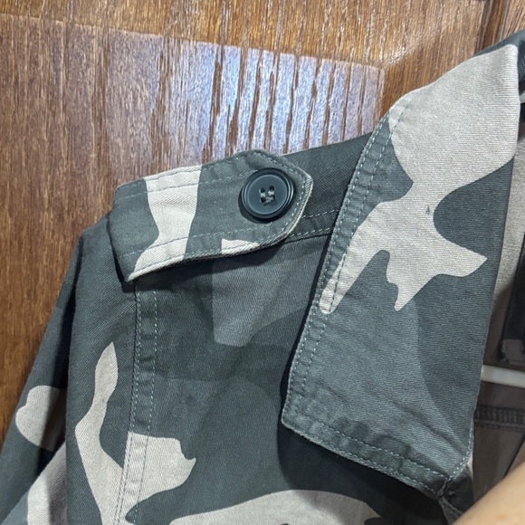 Maurices Olive Green Button-Up Jacket - Picture 6 of 7